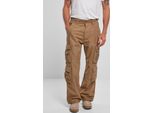 Brandit Pure Vintage Cargo Army Hose Beige - L