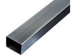 Alberts 431686 Tubo Rettangolare, Acciaio, 2000 X 40 X 30 Mm