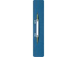Listelli Per Cartelle Sospese Leitz 37000035 60X305Mm In Cartone Blu 25 Pezzi/Confezione.