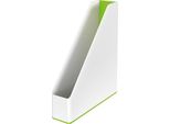 Leitz 5362-10-54 5362 Cartella Per Riviste Wow Duo Colour - A4, Verde/Bianco