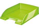 Leitz 5226-30-54 5226 Plus Wow Vaschetta Per Lettere - A4, Polistirolo, Verde Metallizzato