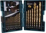Set Di Punte Makita 19 Pezzi HSS-TIN Tin - Metallo - 19 Pezzi