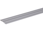 Alberts 491512 Profilo Di Transizione, Autoadesivo, Alluminio, Anodizzato Color Sabbia, 900 X 38 Mm