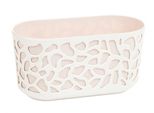 Nohel Garden Cassapanca In Plastica Duet Colore: Bianco-Beige, Larghezza: 60 Cm