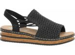 Sandali Donna Rieker 62941-00 Schwarz 38
