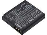 Techtek Batteria Compatibile Con [Panasonic] Lumix DMC-FS4K, Lumix DMC-FS8S, Lumix DMC-F2K, Lumix DMC-F2P, Lumix DMC-F2S, Lumix DMC-F3, Lumix DMC-F