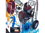 Zenthril Spruzzatore Di Vernice Delta L – 4000 W, 23 Mpa, 8 L/Min, Ugello Da 0,043" | Idrodinamico, Zencontrol, Assistenza Vocale"