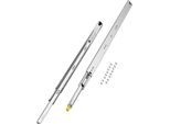 Guide Per Cassetti Vevor Ad Estrazione Totale, Coppia, 1 Coppia Di Guide Per Cassetti, Guide Telescopiche Bloccabili, Portata 950 Mm, 250 Lbs, Guide Montate Lateralmente