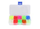 1000 Pezzi Perline Di Plastica Esche Da Pesca, Perline Rotonde Di 5 Mm, Accessori Da Pesca Per La Pesca Notturna