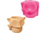 Stampo In Silicone Jesmonite Fox 7Cm X 9Cm - Decorazione Artigianale