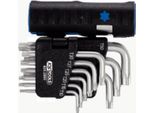 Ks Tools Set Di Chiavi Angolari Torx 3 In 1 10 Pz. Corto - 920.2500