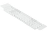 Vasca Da Bagno Mensola Multifunzione Antiscivolo Grip Vassoio Espandibile Per Vasca Da Bagno Trasparente