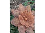 Spina Da Giardino In Acciaio Inox Fiore Viola