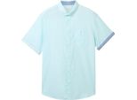Tom Tailor - Camicia Casual A Maniche Corte Da Uomo