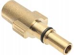 Rosfix Adattatore Da Baionetta A Filettatura Femmina Da 1/4" – Ottone, 160 Bar, 60°C | Per Idropulitrici Black+Decker, Bosch E Stanley"