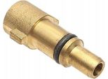 Rosfix Adattatore A Baionetta Con Filettatura Femmina Da 1/4" – Ricambio Per Idropulitrici Nilfisk, Lavor, Stihl, Husqvarna | Ottone, 160 Bar, 60 °C"
