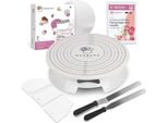 Set Di Decorazioni Per Torte Wenburg - Piatto Rotante, Palette Angolari, E-Book E Altro Ancora