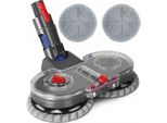 Rosfix Spazzola Per La Pulizia Per Aspirapolvere Dyson V7 V8 V10 V11 V15 + 2 Panni Per La Pulizia