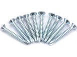 50Pcs M4.2 Testa Piatta Autoperforazione Viti Autofilettanti Set Di Viti Di Coda Di Perforazione (M4.2*25)