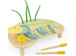 Bigjigs - Scrivania Di Legno Per La Musica Della Giungla