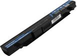 Avizar, Batteria Li-Ion 2600Mah 14,8V Per Asus GL552 Rog FX-PLUS Laptop, Nero