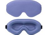 Inf Mascherina Per Occhi 3D: Poliestere E Memory Foam, Comfort Per Il Sonno Viola