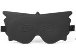 Inf Mascherina Per Dormire 3D Con Scanalatura Profonda, Anti-Luce, In Memory Foam Nero