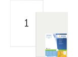 Herma Premium - Adesivo Permanente - Bianco - A3 (297 X 420 Mm) 100 Pz (100 Fogli X 1) Etichette