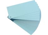 Herlitz Trennstreifen Blau 100Er