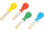 Eduplay 240161 Spazzole Con Manico A Sfera, Multicolori, 4 Pezzi (1 Set)
