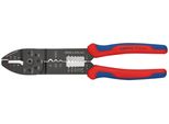 Knipex 97 32 240 Sb Pinze Per Crimpare Con Manicotti Multicomponente Laccati Neri 240 Mm (Sb Card/Blister)
