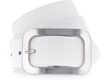 Vanzetti Pelle Cintura Classics 40Mm Belt W85 White Bianco