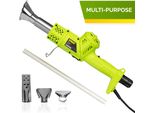 Bruciatore Kinzo 3In-1: Bruciatore Per Erbacce, Bruciatore Per Vernici E Accendino Per Barbecue - 2000 Watt