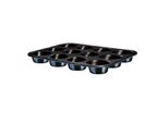 Berlingerhaus Teglia Per Muffin Con Superficie Antiaderente 12 Pezzi Linea Acquamarina Metallica BH-1551