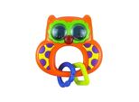 Sonaglio Con Suono Baby Mix Gufo Arancione