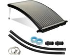 Jiubiaz Riscaldamento Solare Piscina Riscaldamento Piscina Assorbitore Solare Nero 110 X 69 X 14 Cm