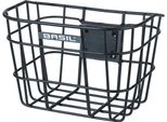 Basil Bremen Alu Fm - Cestino Per Bicicletta - Primo - Incluso Supporto Per Attacco Manubrio Basil Fm - Nero