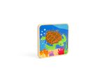 Bigjigs Toys Puzzle Del Ciclo Di Vita Delle Tartarughe