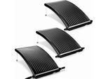 Tolletour 3X Riscaldatore Solare Collettore Solare Riscaldatore Piscina Nero