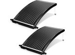 Tolletour 2X Riscaldatore Solare Collettore Solare Piscina Riscaldatore Solare 110X69X14Cm