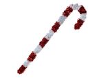 Clayre & Eef Decorazione Natalizia Bastone Di Zucchero 120 Cm Rosso Bianco Plastica