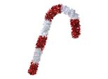 Clayre & Eef Decorazione Natalizia Bastone Di Zucchero 72 Cm Rosso Bianco Plastica