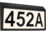 Numero Civico Illuminato Lampada Da Esterno Illuminazione Da Esterno Sensore Crepuscolare Solare