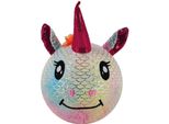 Amico Gonfiabile In Peluche - Unicorno Arcobaleno 15 Cm