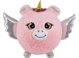 Amico Gonfiabile In Peluche - Unicorno Bianco 30 Cm