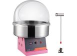 Macchina Per Zucchero Filato Elettrica, Macchina Per Zucchero Filato Da 1 Kw, Macchina Per Zucchero Filato Commerciale Con Coperchio, Ciotola E Cucchiaio Di Zucchero In Acciaio Inox, Per Feste Di Compleanno Di Bambini A Casa, Feste Di Famiglia (Rosa)