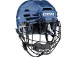 Casco Ccm Tacks 920 Combo (Con Maglia) Senior Blu S