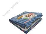 Scatole Per Pizza 26 X 26 X 4,2 Cm 100 Pezzi - Set Di 100 Pezzi.