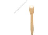 Forchette In Legno 100 Pezzi 16 Cm - Set Di 100 Pezzi.