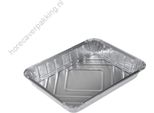 Vassoio In Alluminio 1/V Piatto R879G 100 Pezzi - Set Di 100 Pezzi.